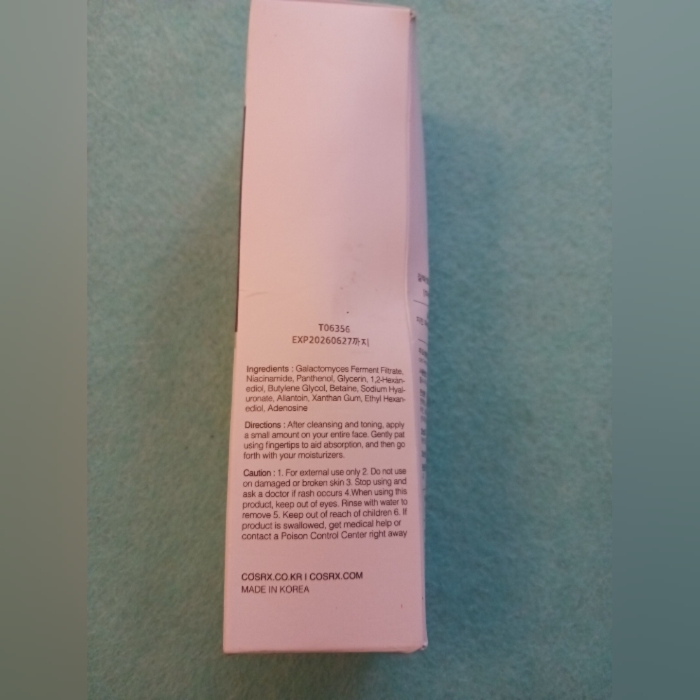 Cosrx Galactomyces 95 Tone Balancing Essence,  3.38 Fl oz , New Exp 6/2026 - Picture 4 of 6